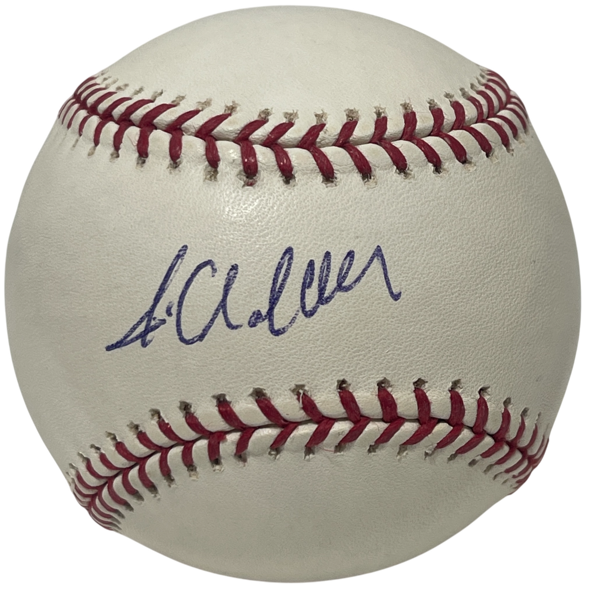 Joba Chamberlain Signed ROMLB Baseball New York Yankees LSCM Authenticated-Powers Sports Memorabilia