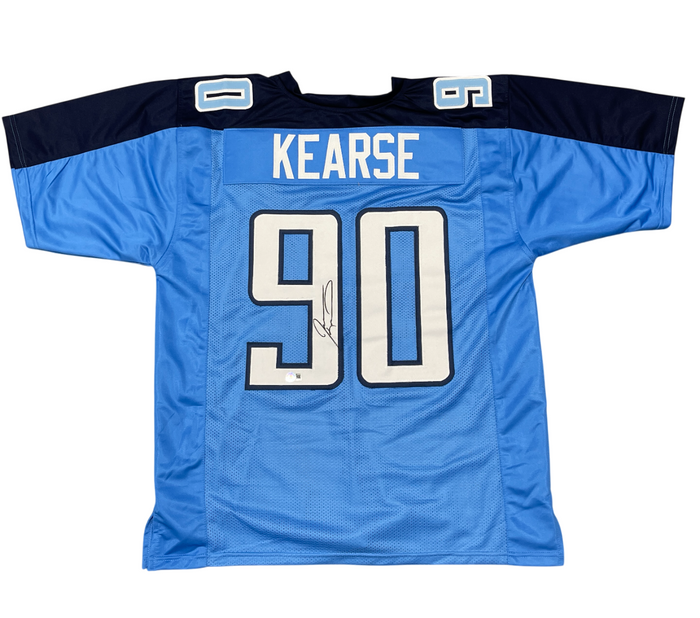 Jevon Kearse Signed Custom Jersey Beckett Witness Authenticated-Powers Sports Memorabilia
