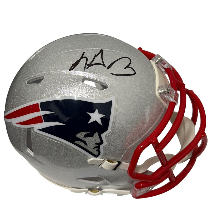 LeGarrette Blount Signed New England Patriots Speed Mini Helmet JSA Witness Authenticated-Powers Sports Memorabilia