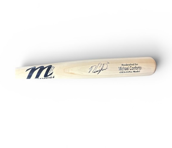 Michael Conforto Signed Autographed Game Model Marucci Bat FANATICS + MLB COA-Powers Sports Memorabilia
