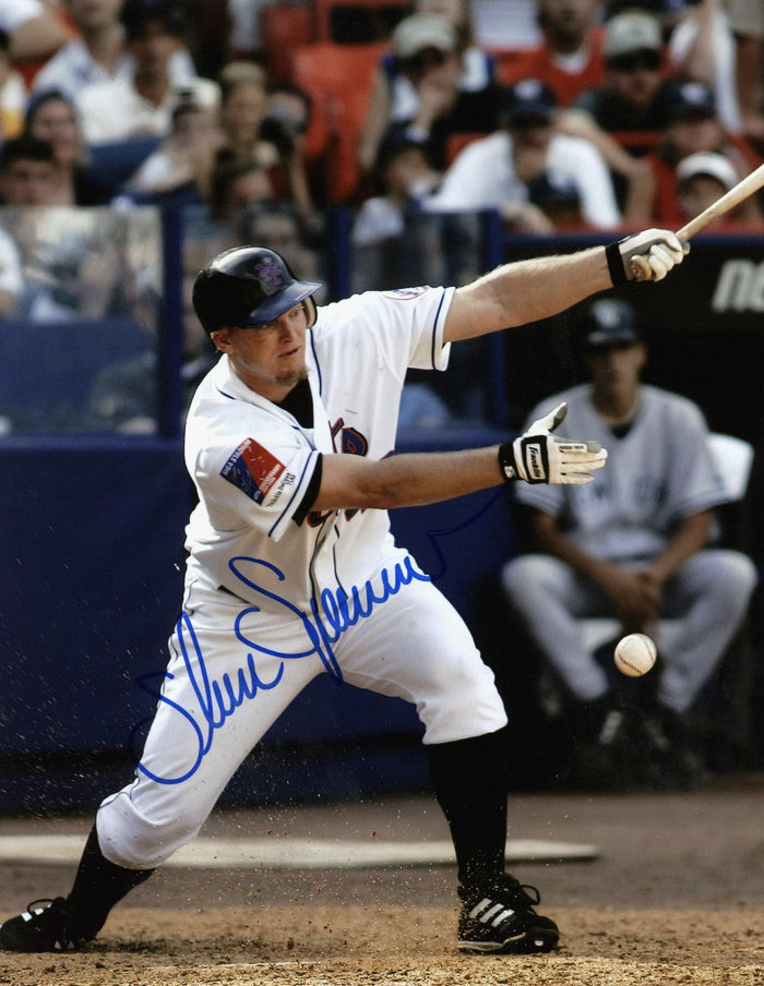 Shane Spencer Signed New York Mets 8x10 Photo LSCM Authenticated #2-Powers Sports Memorabilia