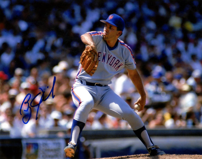 Bob Ojeda Signed New York Mets 8x10 Photo LSCM Authenticated #2-Powers Sports Memorabilia