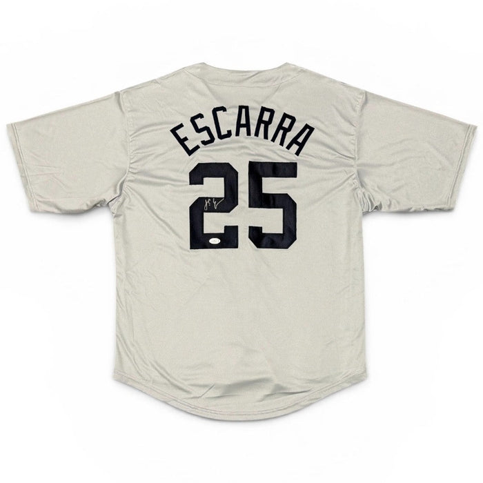 JC Escarra Signed Custom Jersey JSA Authenticated-Powers Sports Memorabilia