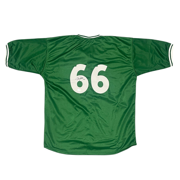Brayan Bello Signed Boston Red Sox Custom Jersey w/ #66 Beckett Witness BAS COA-Powers Sports Memorabilia
