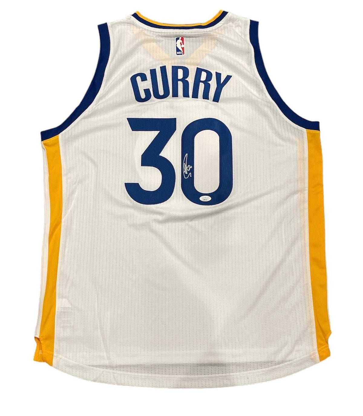 Stephen Curry Signed Auto Golden State Warriors NBA Swingman Jersey JSA Authenticated-Powers Sports Memorabilia
