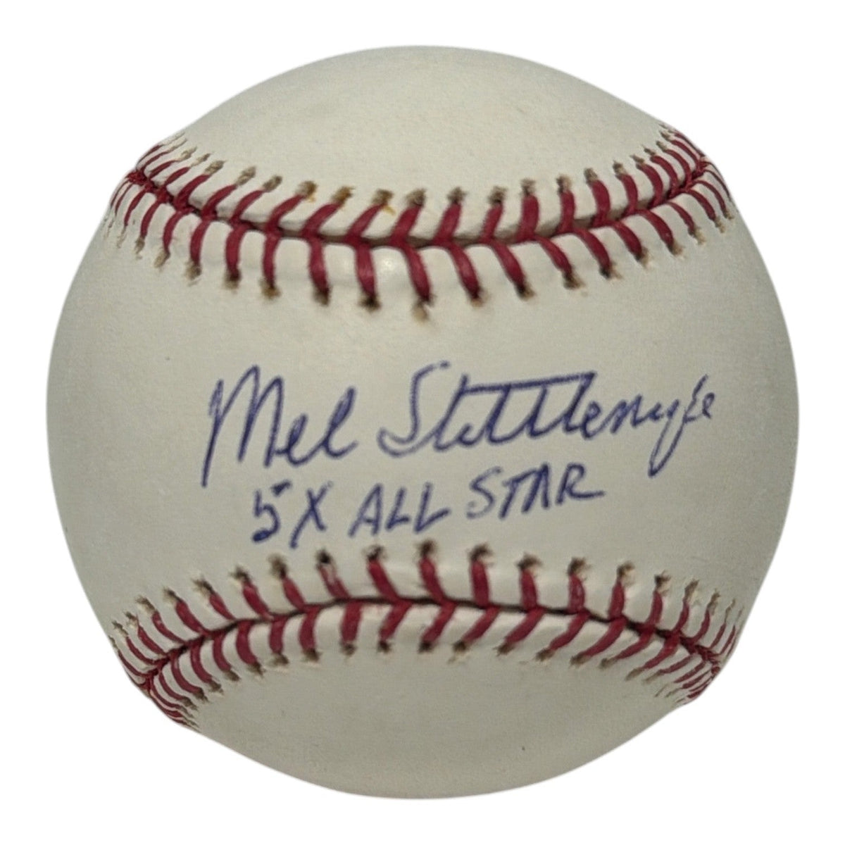 Mel Stottlemyre Signed ROMLB Baseball w/ 5x All Star JSA Authenticated Yankees-Powers Sports Memorabilia