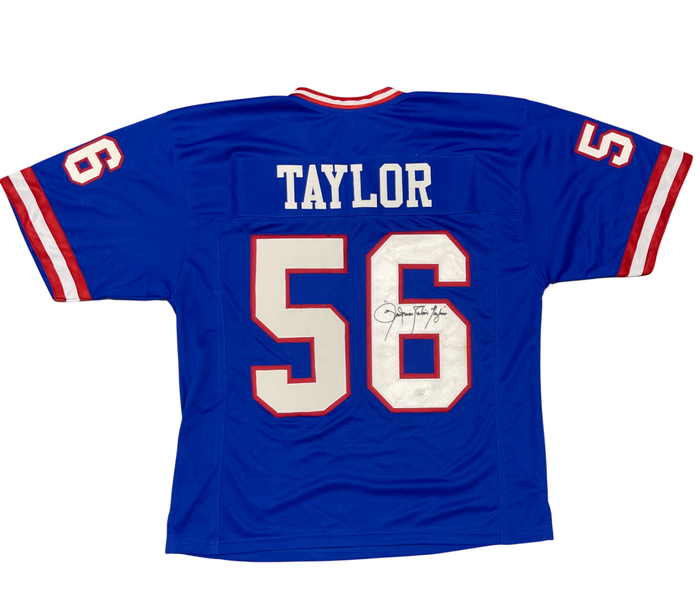 Lawrence Taylor Signed Custom Jersey w/ Full Name Beckett W Authenticated-Powers Sports Memorabilia
