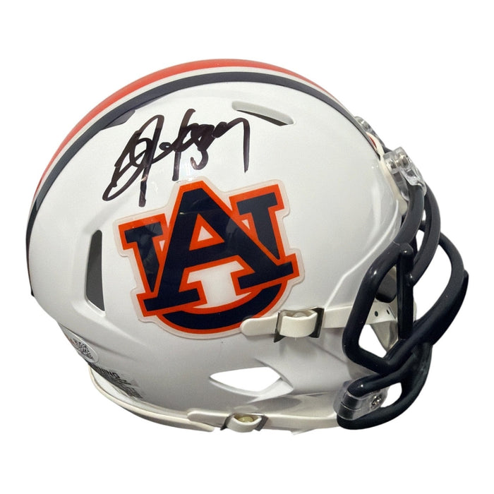 Bo Jackson Signed Auburn Tigers Speed Mini Helmet JSA Witness Authenticated-Powers Sports Memorabilia