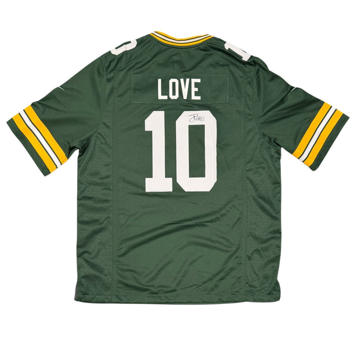 Jordan Love Signed Green Bay Packers Nike Jersey Beckett Witness Authenticated-Powers Sports Memorabilia