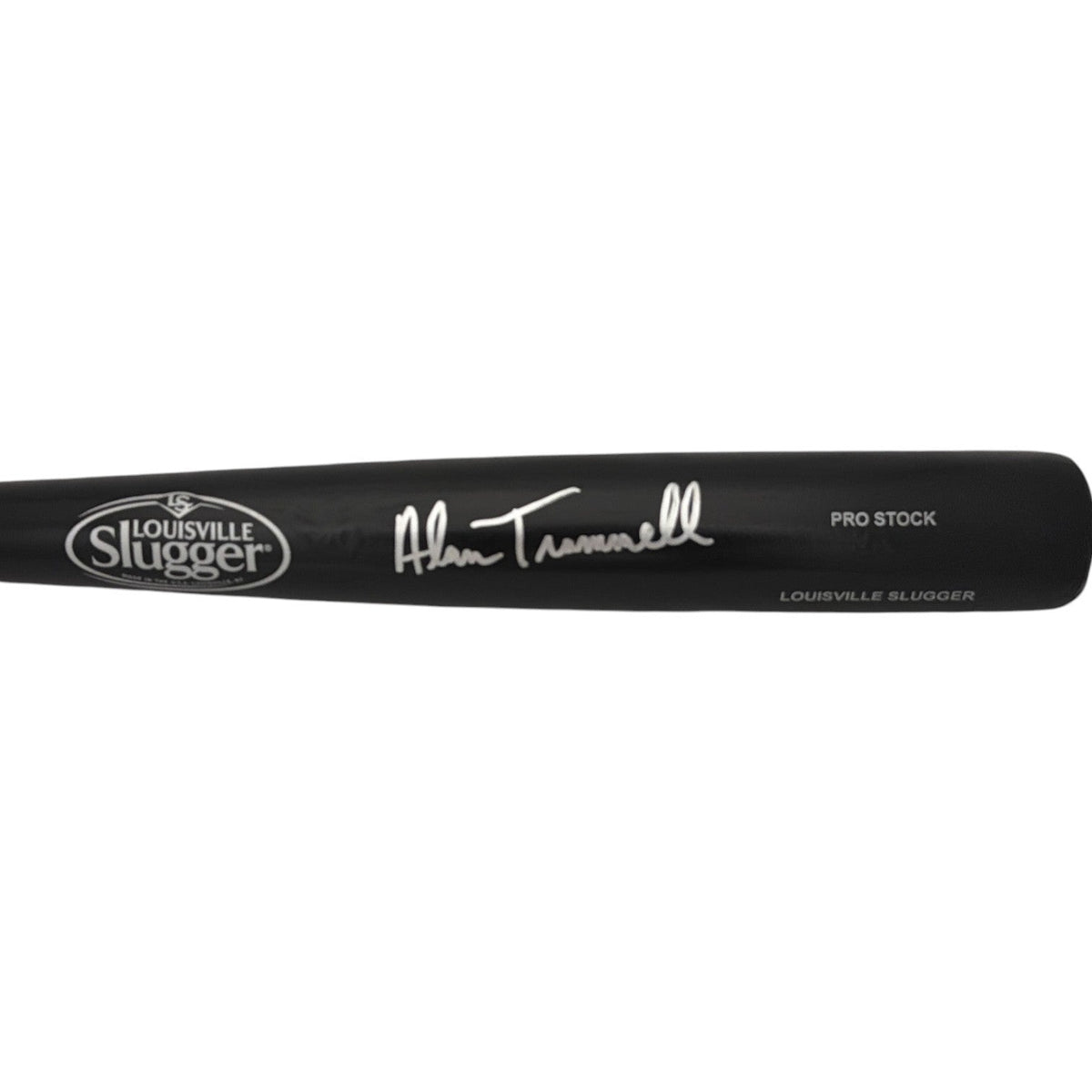 Alan Trammell Signed Autographed Louisville Slugger Black Bat JSA Witness COA-Powers Sports Memorabilia