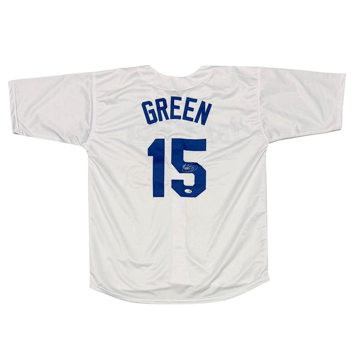Shawn Green Signed Autographed Los Angeles Dodgers Custom Jersey JSA Witness COA-Powers Sports Memorabilia