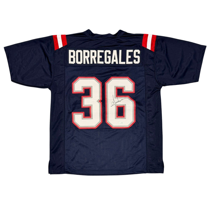 Andres Borregales Signed Custom Jersey JSA Witness Authenticated-Powers Sports Memorabilia