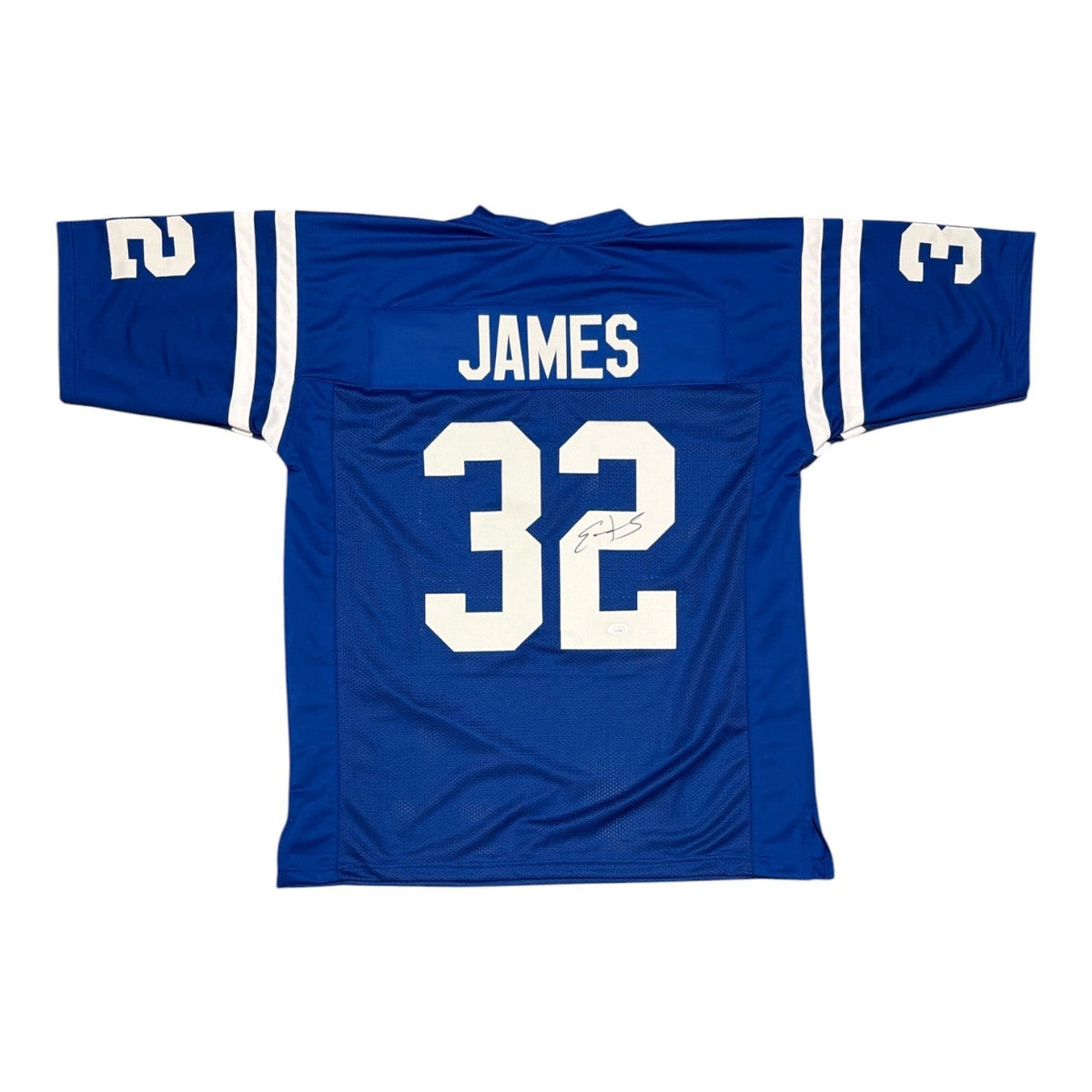 Edgerrin James Signed Custom Jersey JSA Authenticated-Powers Sports Memorabilia