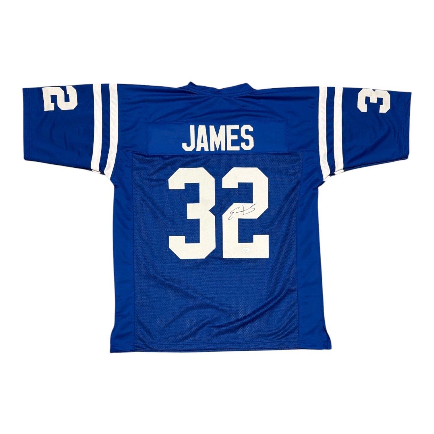 Edgerrin James Signed Custom Jersey JSA Authenticated-Powers Sports Memorabilia