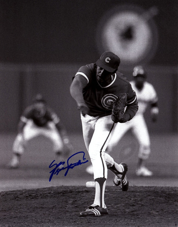 Fergie Jenkins Signed Chicago Cubs 8x10 Photo LSCM Authenticated #2-Powers Sports Memorabilia