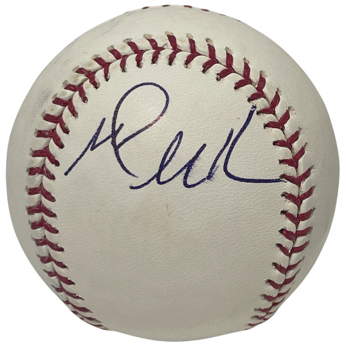 Mike Maroth Signed ROMLB Baseball Detroit Tigers LSCM Authenticated-Powers Sports Memorabilia