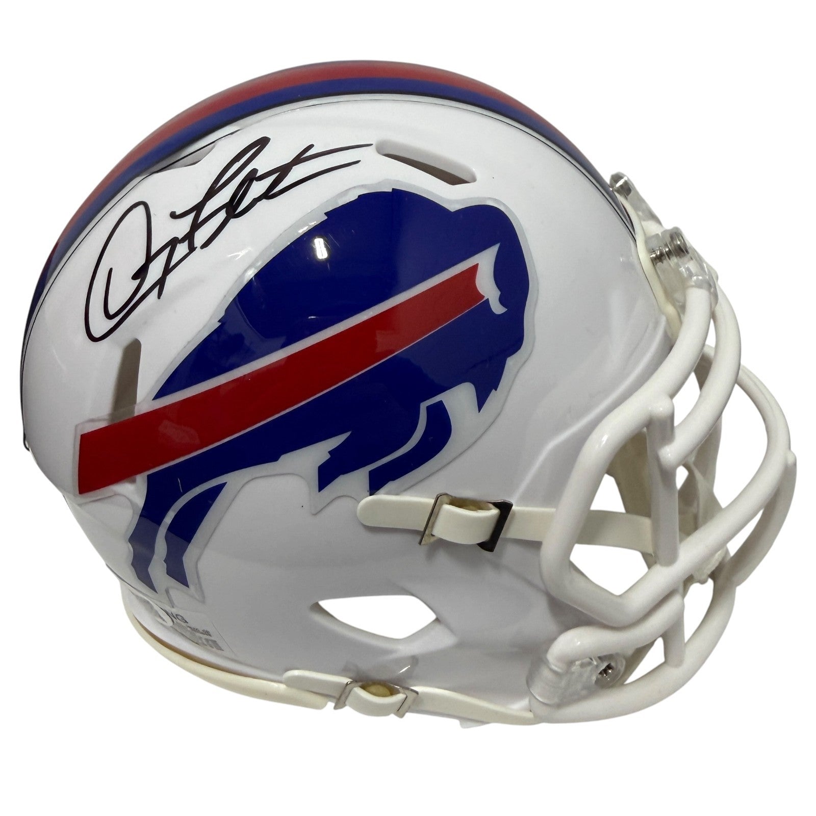 Doug Flutie Signed Buffalo Bills Speed Mini Helmet JSA Witness Authenticated-Powers Sports Memorabilia