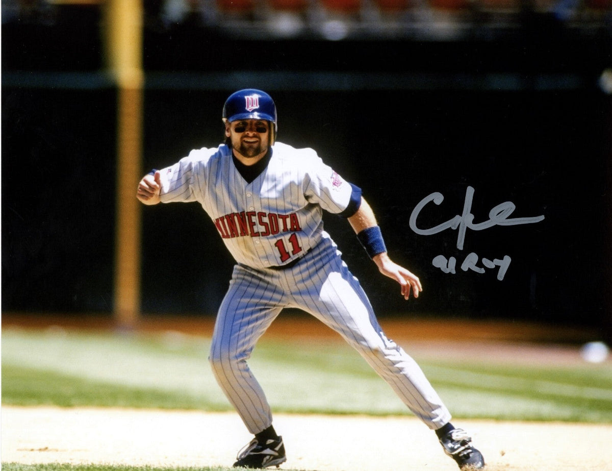 Chuck Knoblauch Signed Minnesota Twins 8x10 Photo w/ 91 ROY LSCM Authenticated #1-Powers Sports Memorabilia