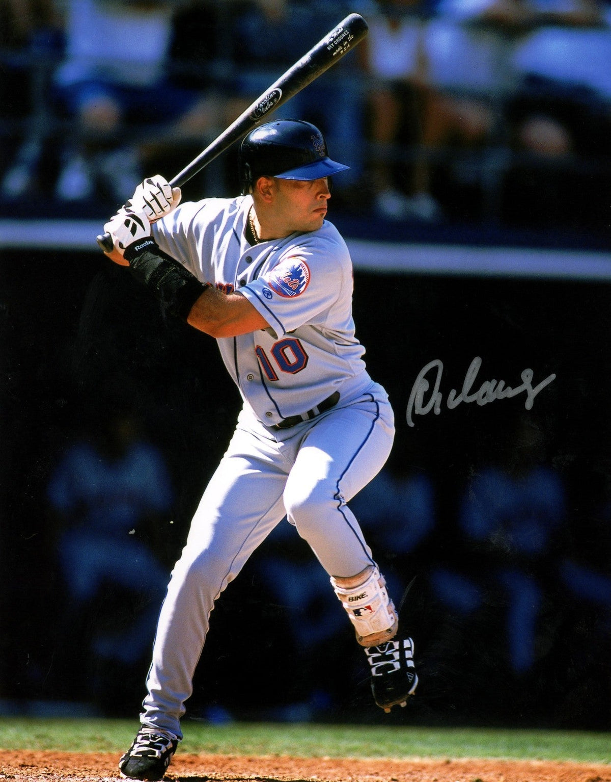 Rey Ordonez Signed New York Mets 8x10 Photo LSCM Authenticated #2-Powers Sports Memorabilia