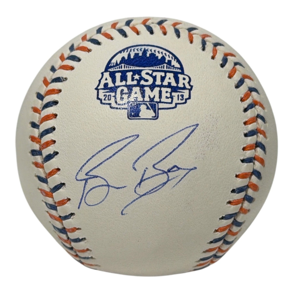Bruce Bochy Signed 2013 All Star Game Logo Baseball JSA Authenticated Giants-Powers Sports Memorabilia