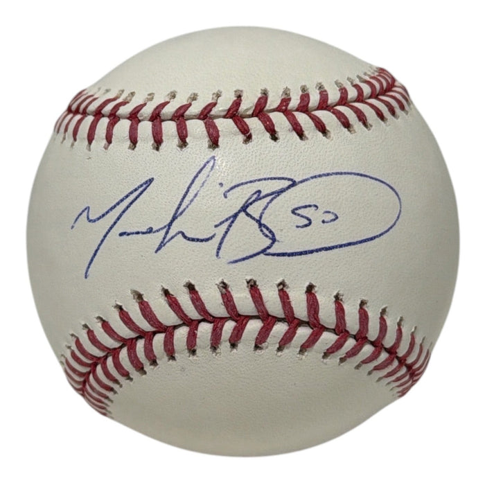 Mookie Betts Signed ROMLB Baseball JSA Authenticated Los Angeles Dodgers-Powers Sports Memorabilia