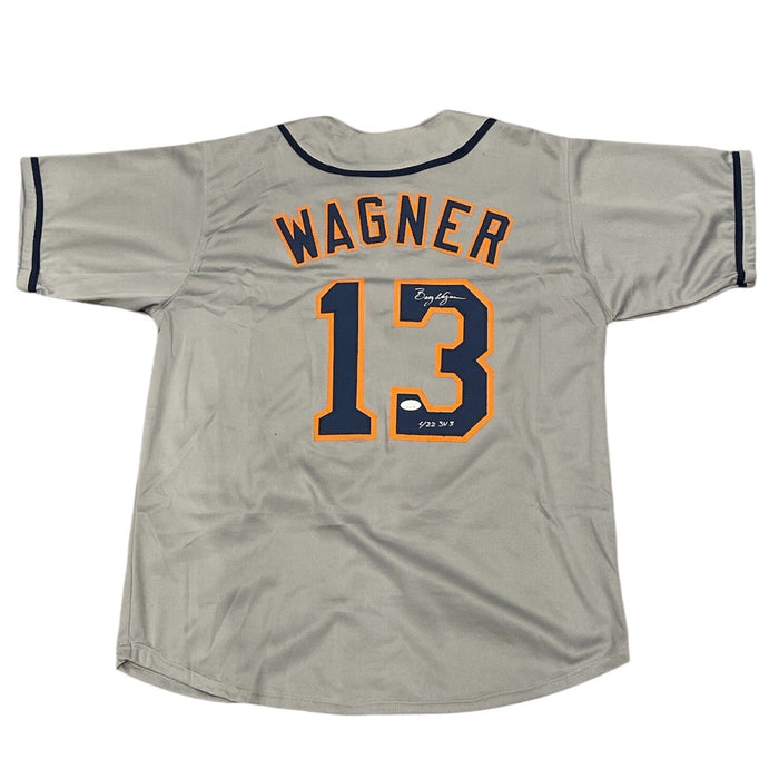 Billy Wagner Signed Auto Autographed Houston Astros Jersey w/ 422 SVS JSA COA-Powers Sports Memorabilia