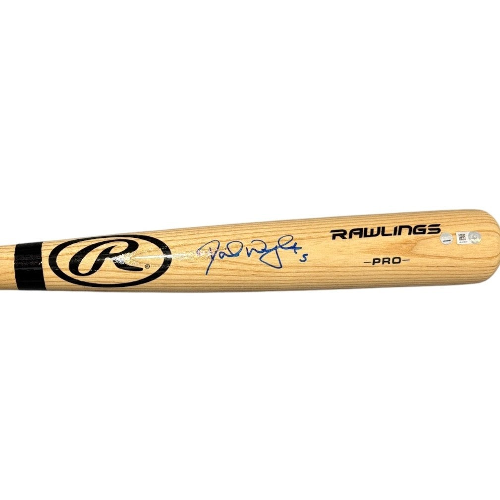 David Wright Signed Autographed Rawlings Big Stick Natural Bat STEINER + MLB COA-Powers Sports Memorabilia