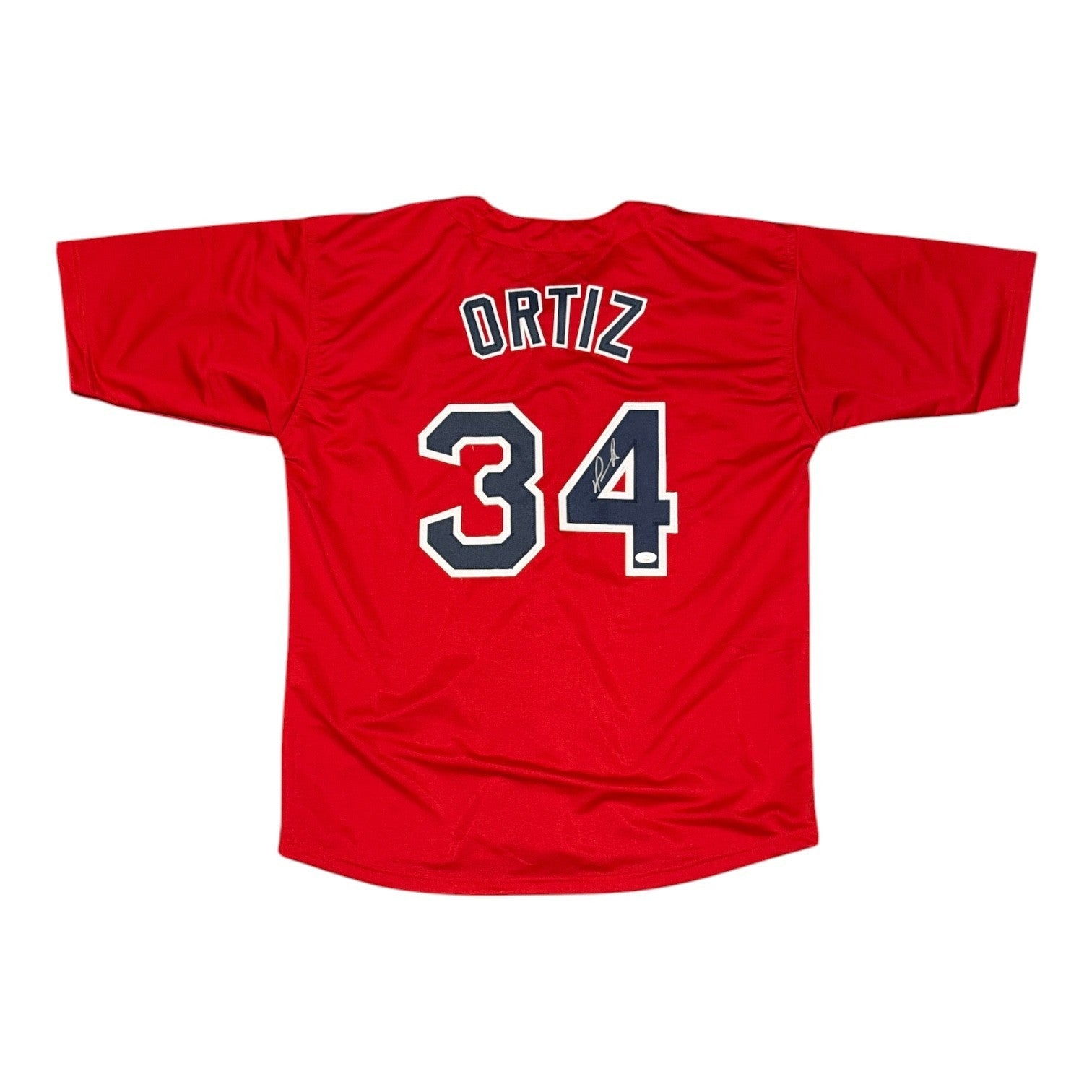 David Ortiz Signed Custom Jersey JSA Authenticated-Powers Sports Memorabilia