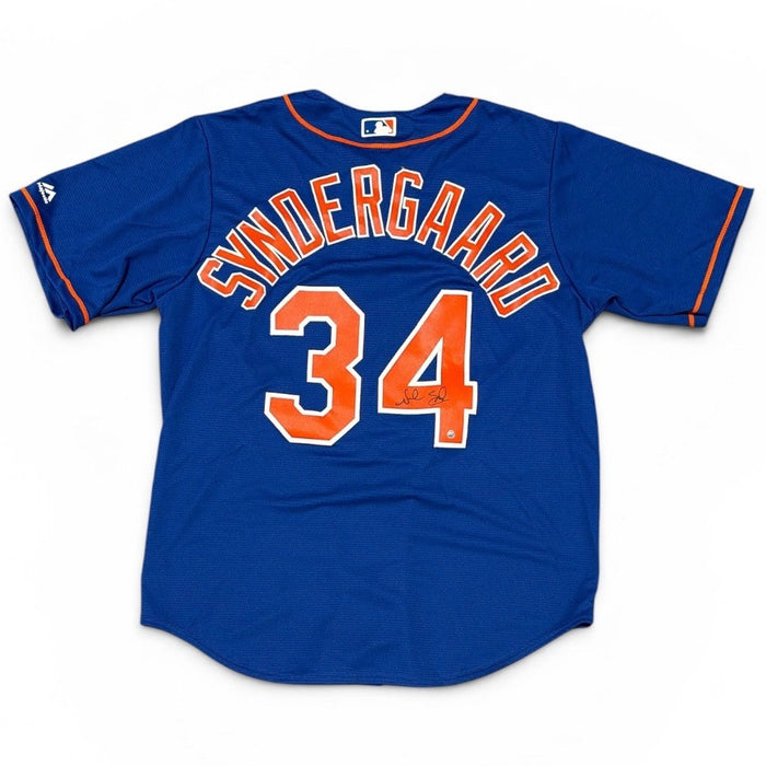 Noah Syndergaard Signed New York Mets Majestic Jersey STEINER Authenticated-Powers Sports Memorabilia