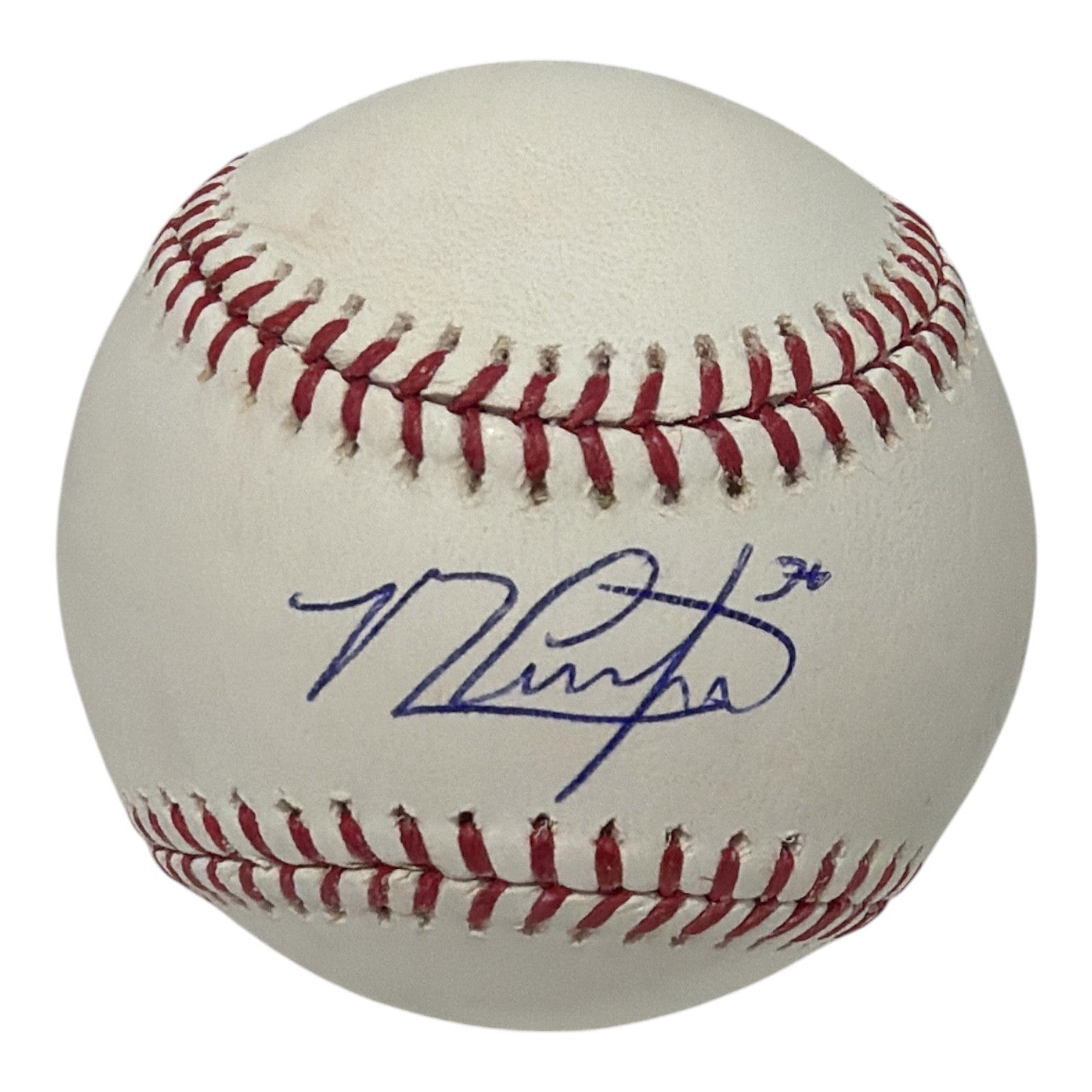 Michael Conforto Signed ROMLB Baseball JSA Authenticated Mets Cubs-Powers Sports Memorabilia