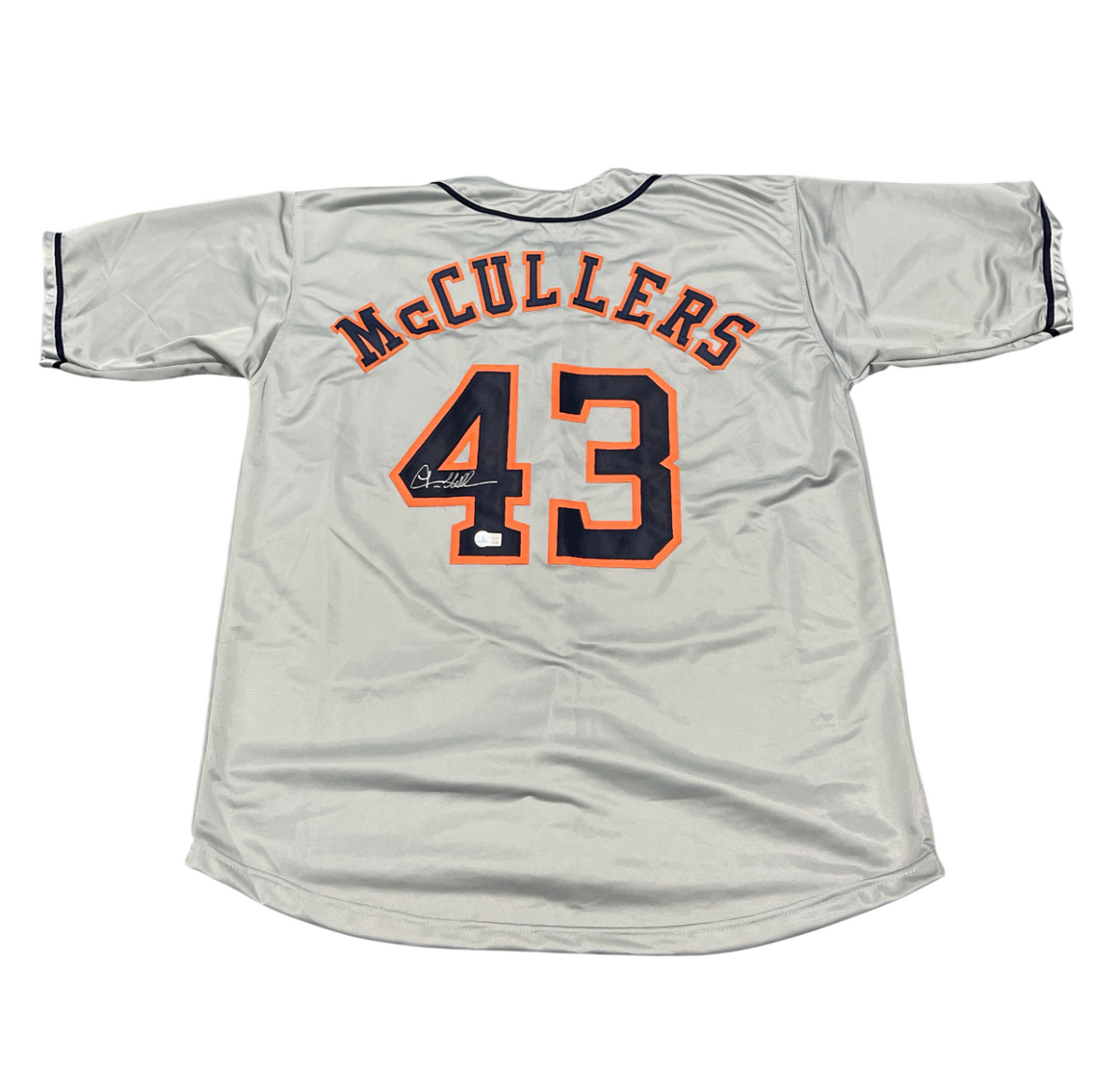 Lance McCullers Signed Houston Astros Custom Jersey Beckett Witness BAS COA-Powers Sports Memorabilia