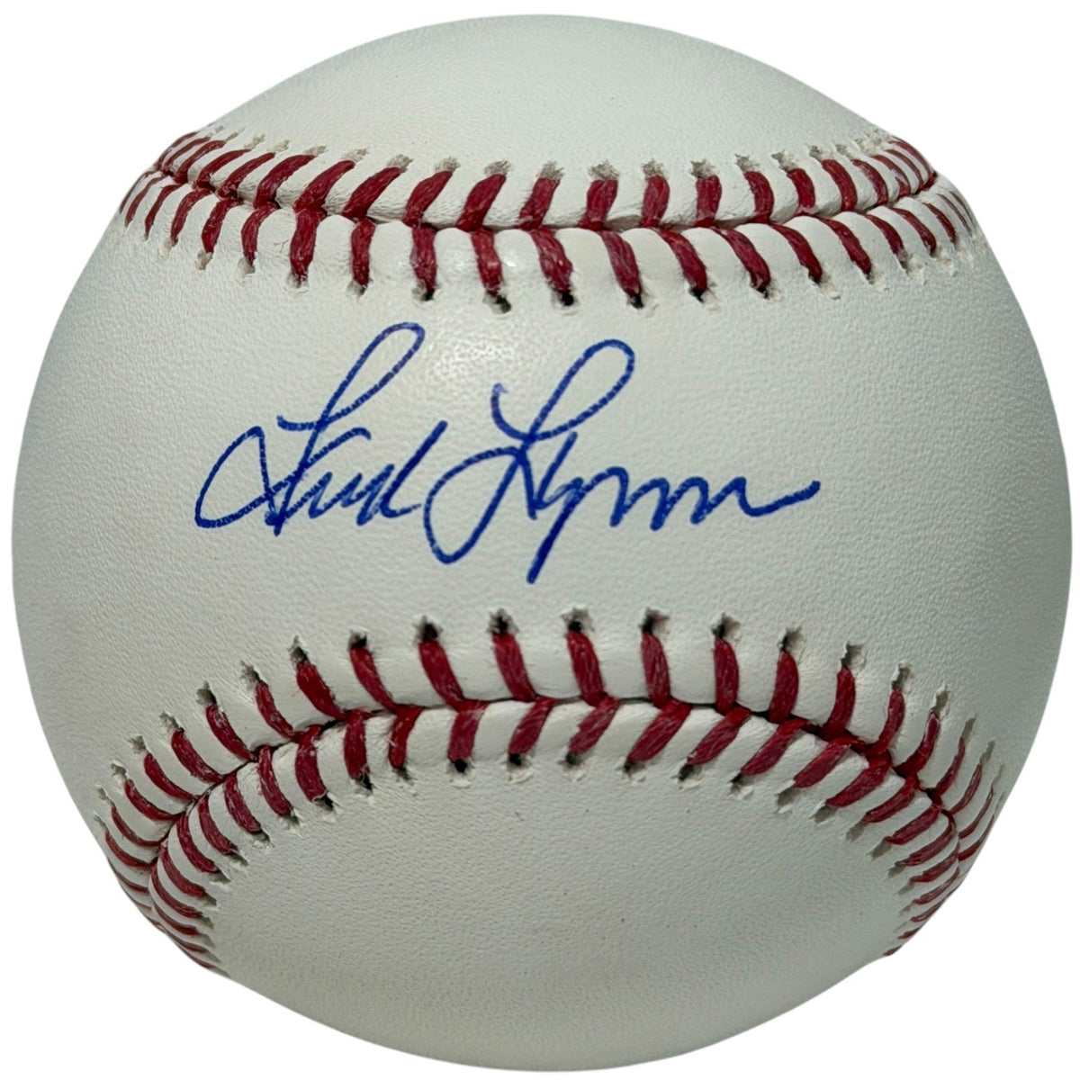 Fred Lynn Signed ROMLB Baseball JSA Witness Authenticated Boston Red Sox-Powers Sports Memorabilia