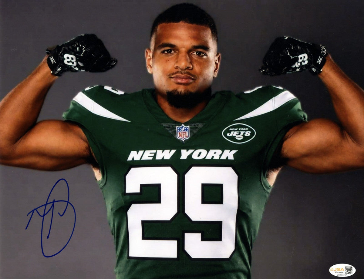 Minkah Fitzpatrick Signed Autographed New York Jets 11x14 Photo JSA Witness COA-Powers Sports Memorabilia