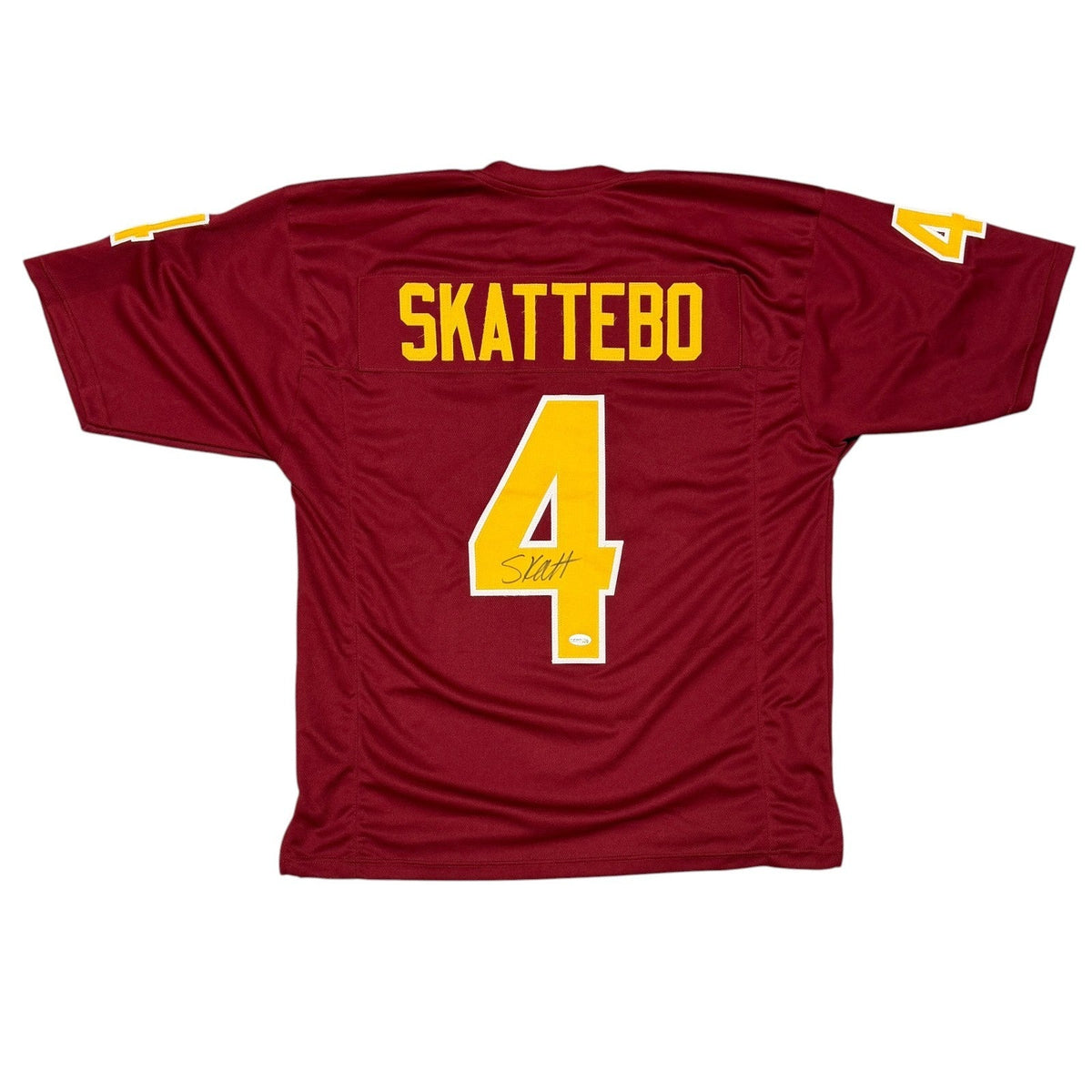 Cam Skattebo Signed ASU Arizona State Sun Devils Custom Jersey JSA Authenticated-Powers Sports Memorabilia