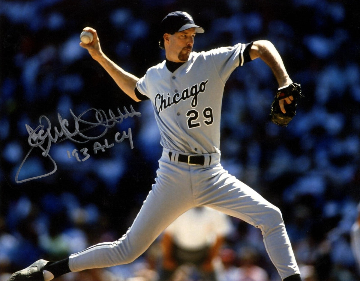 Jack McDowell Signed Chicago White Sox 8x10 Photo w/ 93 AL CY LSCM COA #1-Powers Sports Memorabilia
