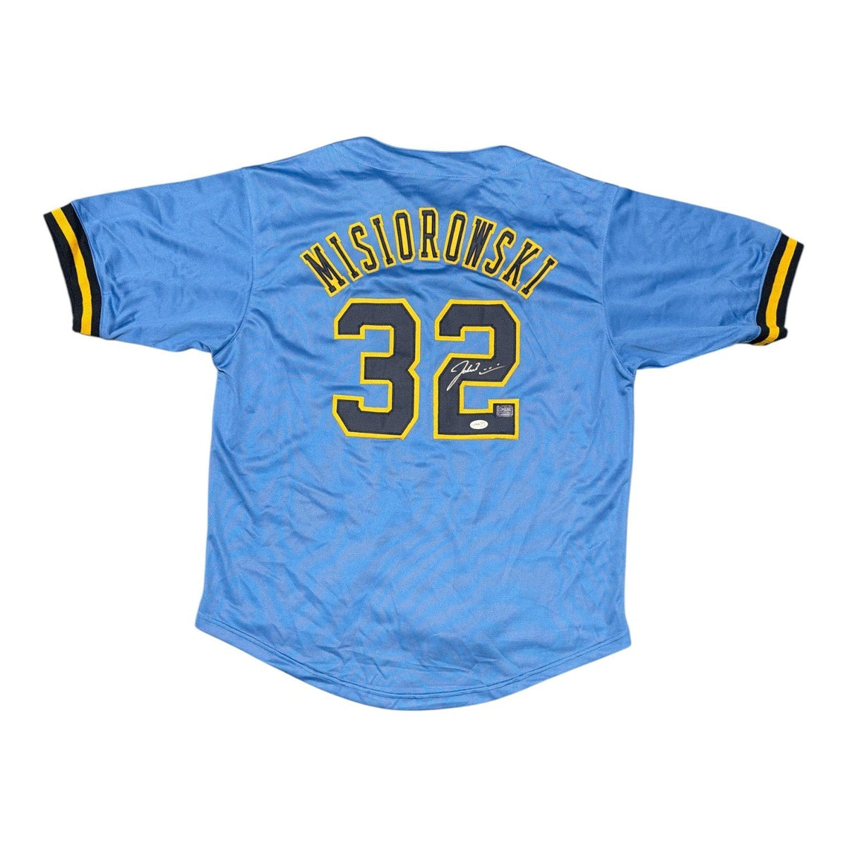 Jacob Misiorowski Signed Milwaukee Brewers Custom Jersey Prova + JSA COA-Powers Sports Memorabilia