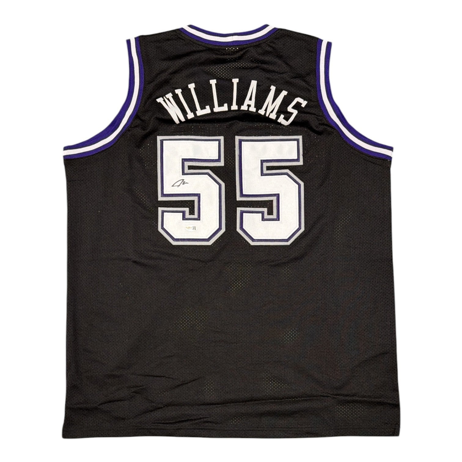 Jason Williams Signed Custom Jersey JSA Witness Authenticated - Black Jersey-Powers Sports Memorabilia