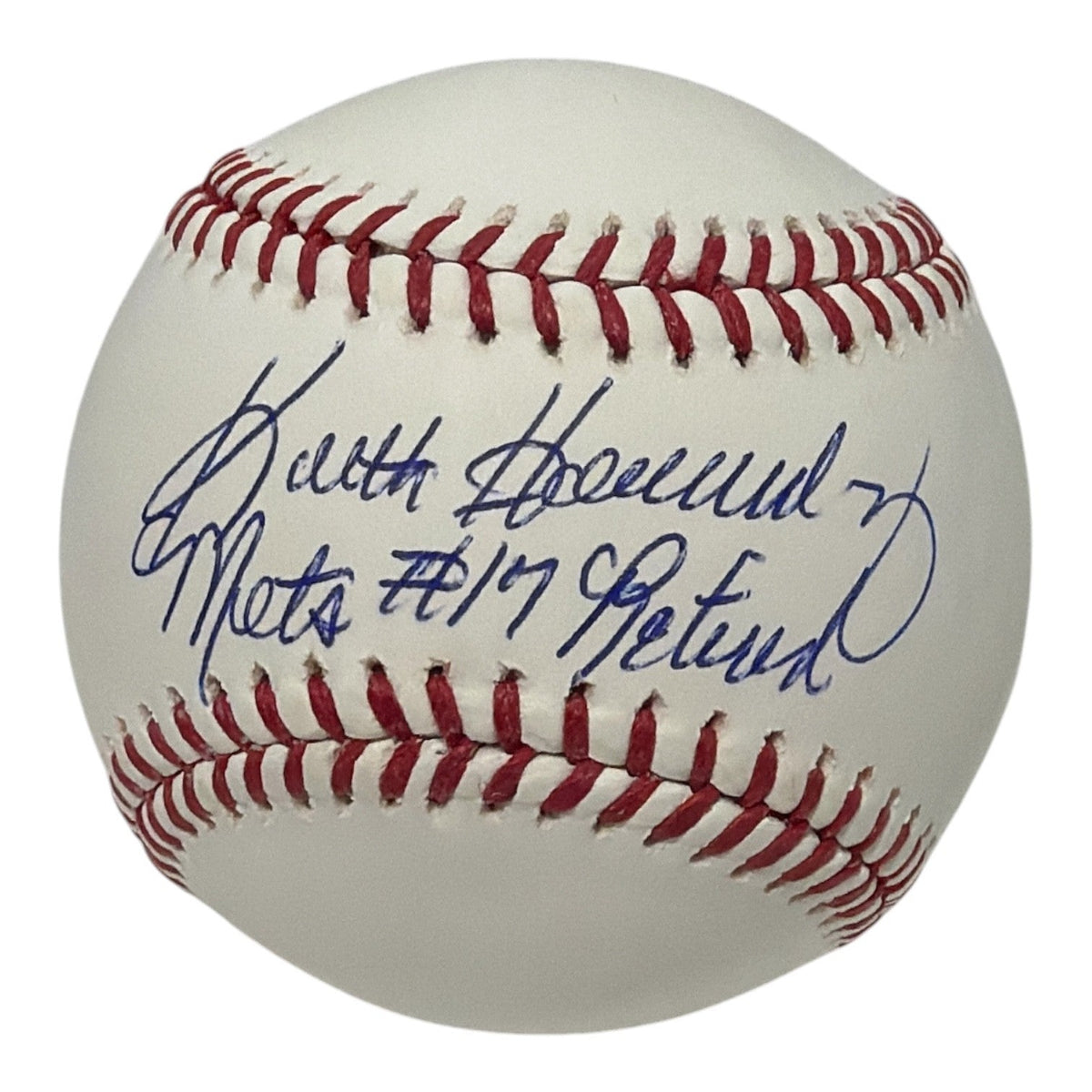 Keith Hernandez Signed ROMLB Baseball w/ Mets #17 Retired JSA Authenticated-Powers Sports Memorabilia