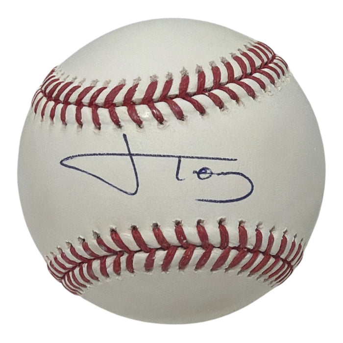 Jonah Tong Signed ROMLB Baseball JSA Authenticated New York Mets-Powers Sports Memorabilia