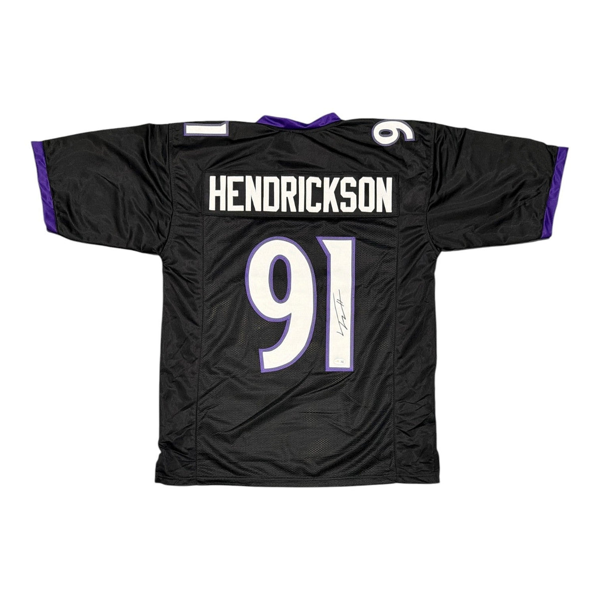 Trey Hendrickson Signed Custom Jersey JSA Witness Authenticated - Black Jersey-Powers Sports Memorabilia
