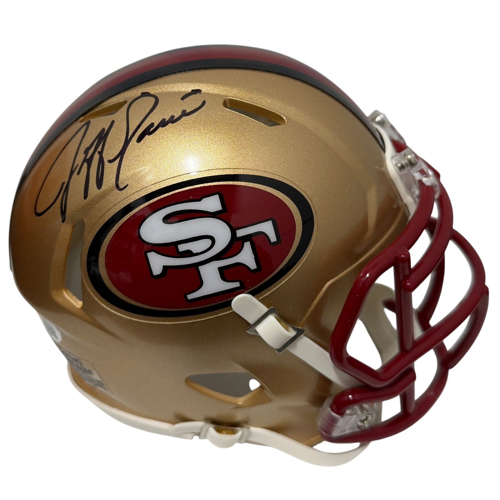 Jeff Garcia Signed San Francisco 49ers TB Mini Helmet JSA Witness Authenticated-Powers Sports Memorabilia