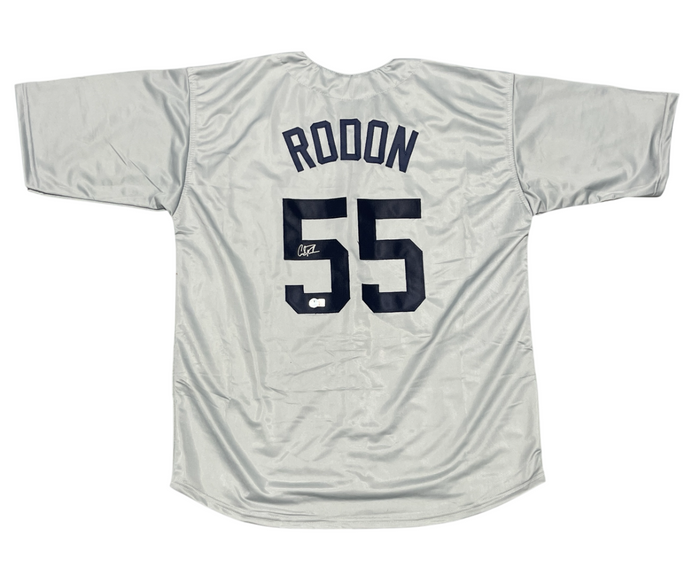 Carlos Rodon Signed New York Yankees Custom Jersey Beckett BAS COA-Powers Sports Memorabilia