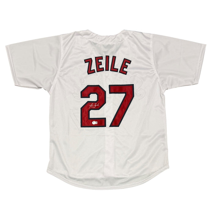 Todd Zeile Signed Custom Jersey Beckett Authenticated-Powers Sports Memorabilia