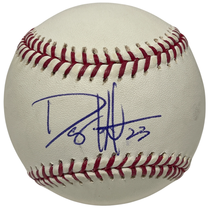 Danny Hultzen Signed ROMLB Baseball Chicago Cubs LSCM Authenticated-Powers Sports Memorabilia