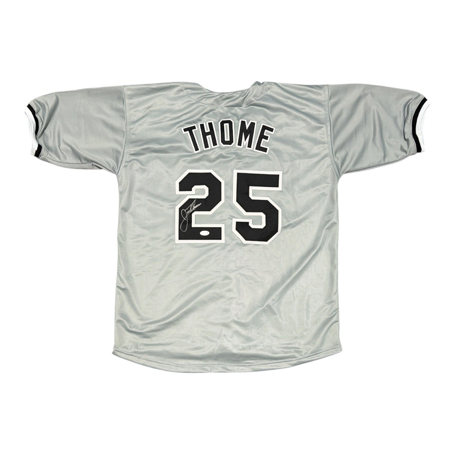 Jim Thome Signed Custom Jersey JSA Witness Authenticated-Powers Sports Memorabilia