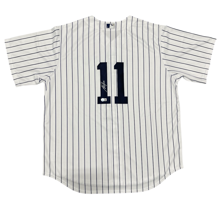 Anthony Volpe Signed New York Yankees Nike Jersey Beckett Witness BAS COA-Powers Sports Memorabilia