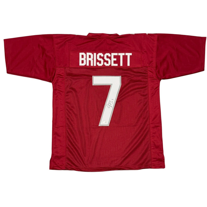 Jacoby Brissett Signed Arizona Custom Jersey JSA Witness Authenticated-Powers Sports Memorabilia