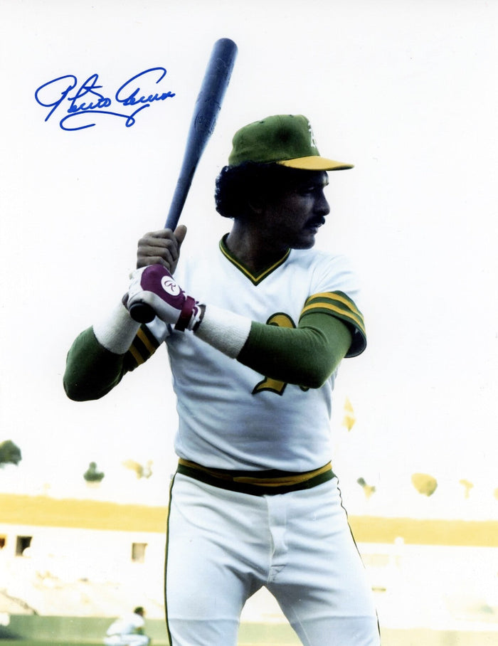 Tony Armas Signed Oakland Athletics 8x10 Photo LSCM Authenticated-Powers Sports Memorabilia