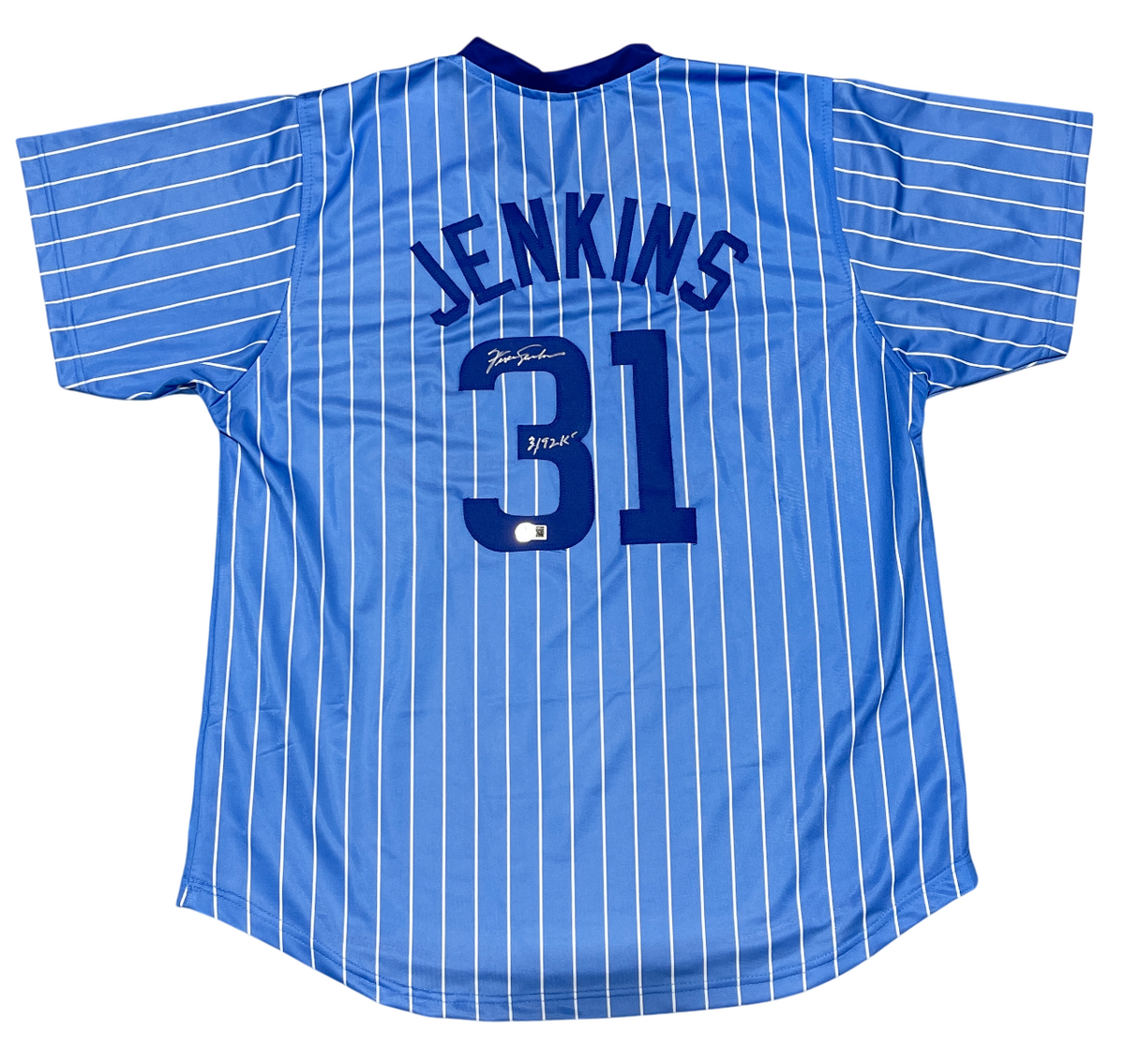 Fergie Jenkins Signed Chicago Cubs Custom Jersey w/ 3,192 Ks Beckett Wit BAS COA-Powers Sports Memorabilia