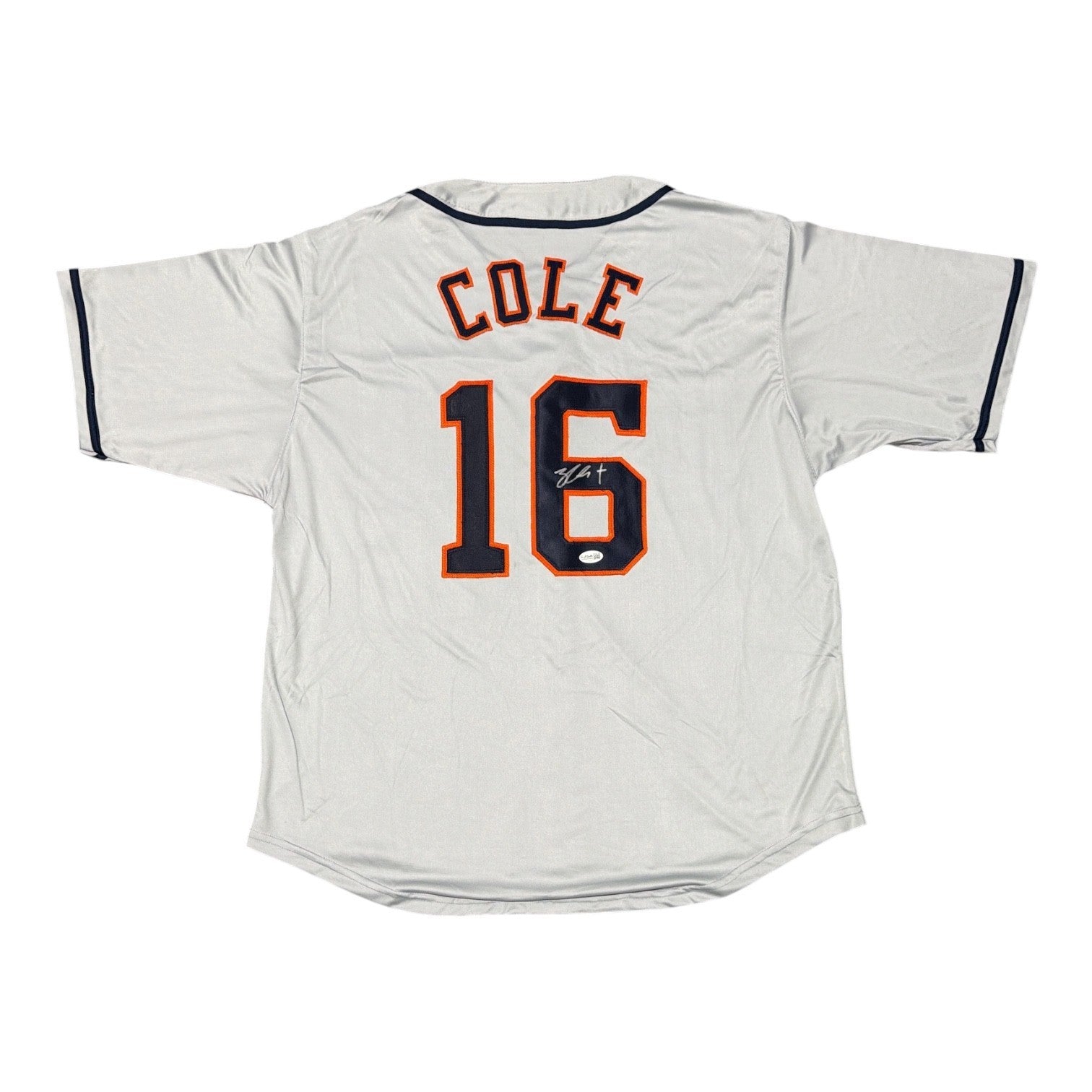 Zach Cole Signed Custom Jersey JSA Authenticated-Powers Sports Memorabilia